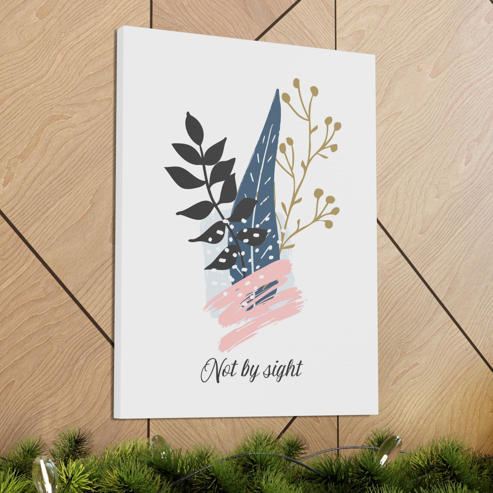 Scripture Walls Not By Sight 2 Corinthians 5:7 Christian Wall Art Bible Verse Print Ready to Hang Unframed-Express Your Love Gifts