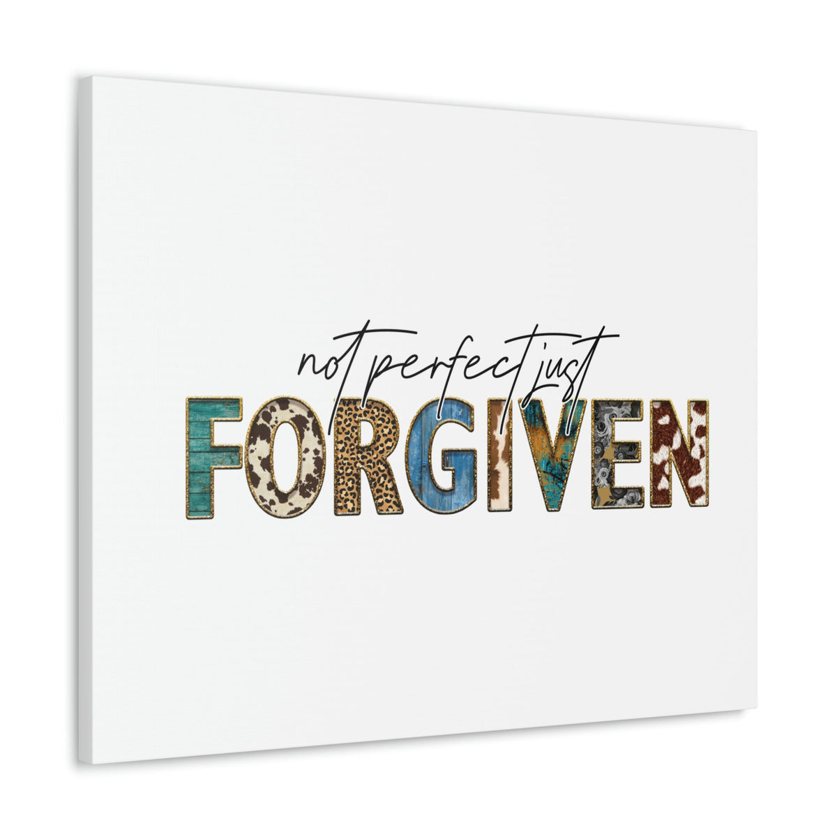 Scripture Walls Not Perfect Christian Wall Art Bible Verse Print Ready to Hang Unframed-Express Your Love Gifts