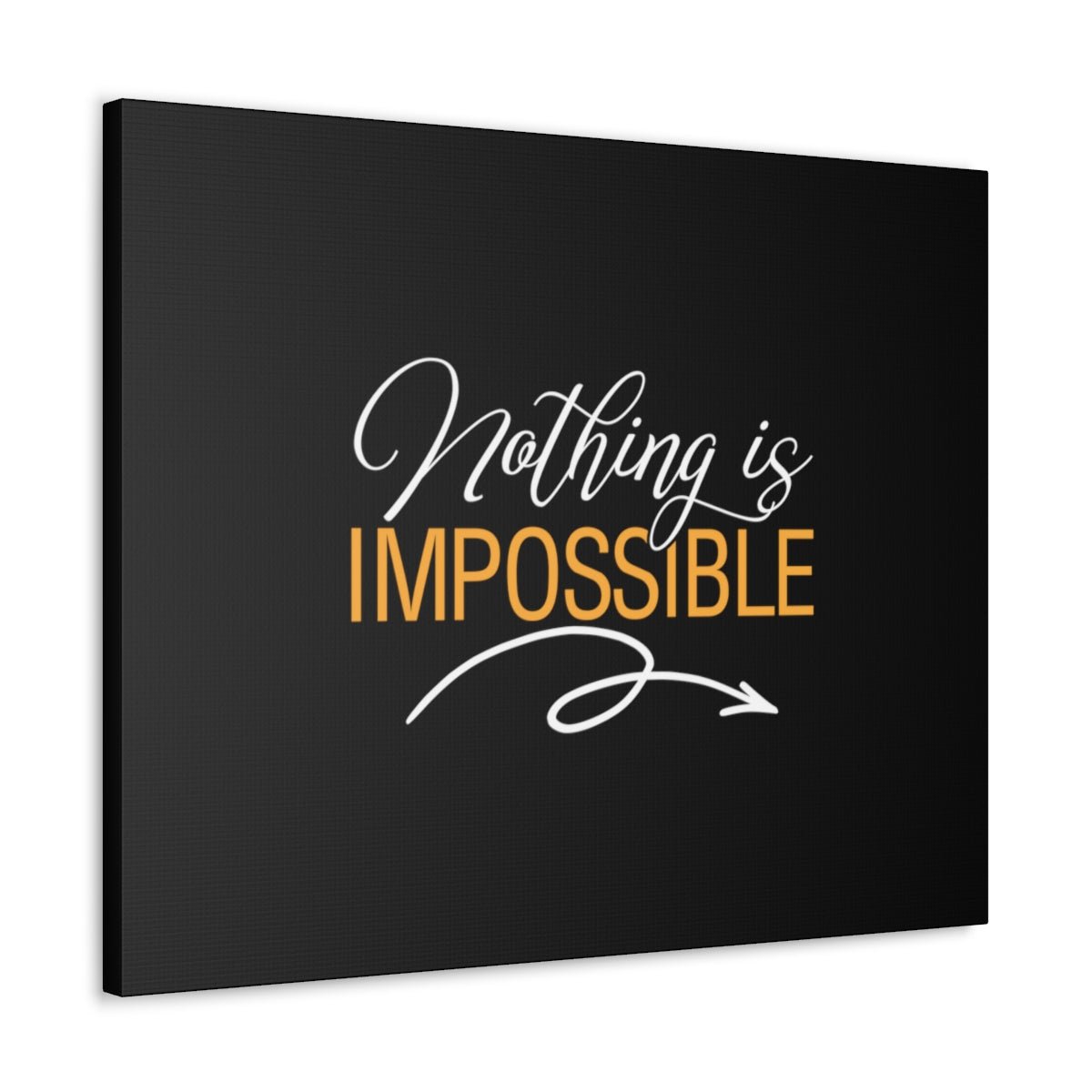 Scripture Walls Nothing Is Impossible Luke 1:37 Christian Wall Art Bible Verse Print Ready to Hang Unframed-Express Your Love Gifts