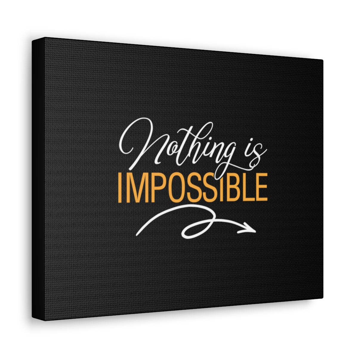 Scripture Walls Nothing Is Impossible Luke 1:37 Christian Wall Art Bible Verse Print Ready to Hang Unframed-Express Your Love Gifts