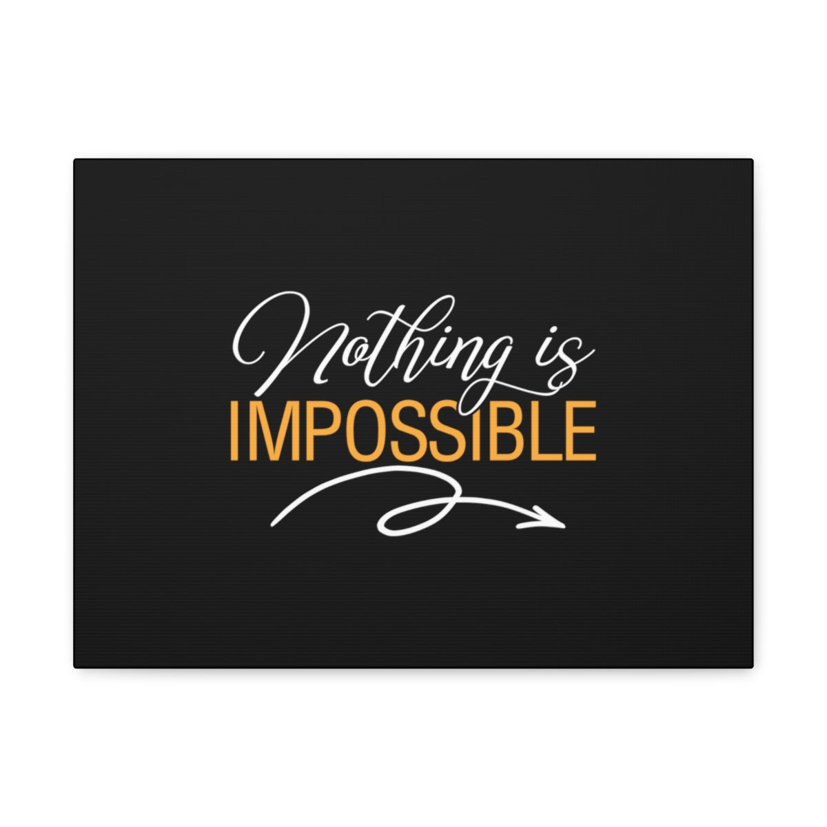 Scripture Walls Nothing Is Impossible Luke 1:37 Christian Wall Art Bible Verse Print Ready to Hang Unframed-Express Your Love Gifts