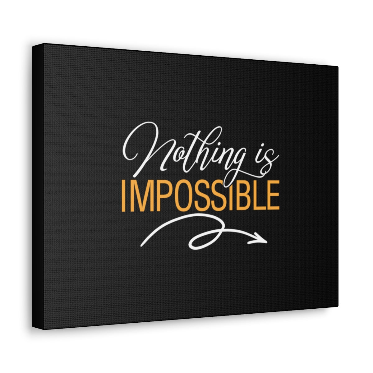 Scripture Walls Nothing Is Impossible Luke 1:37 Christian Wall Art Bible Verse Print Ready to Hang Unframed-Express Your Love Gifts