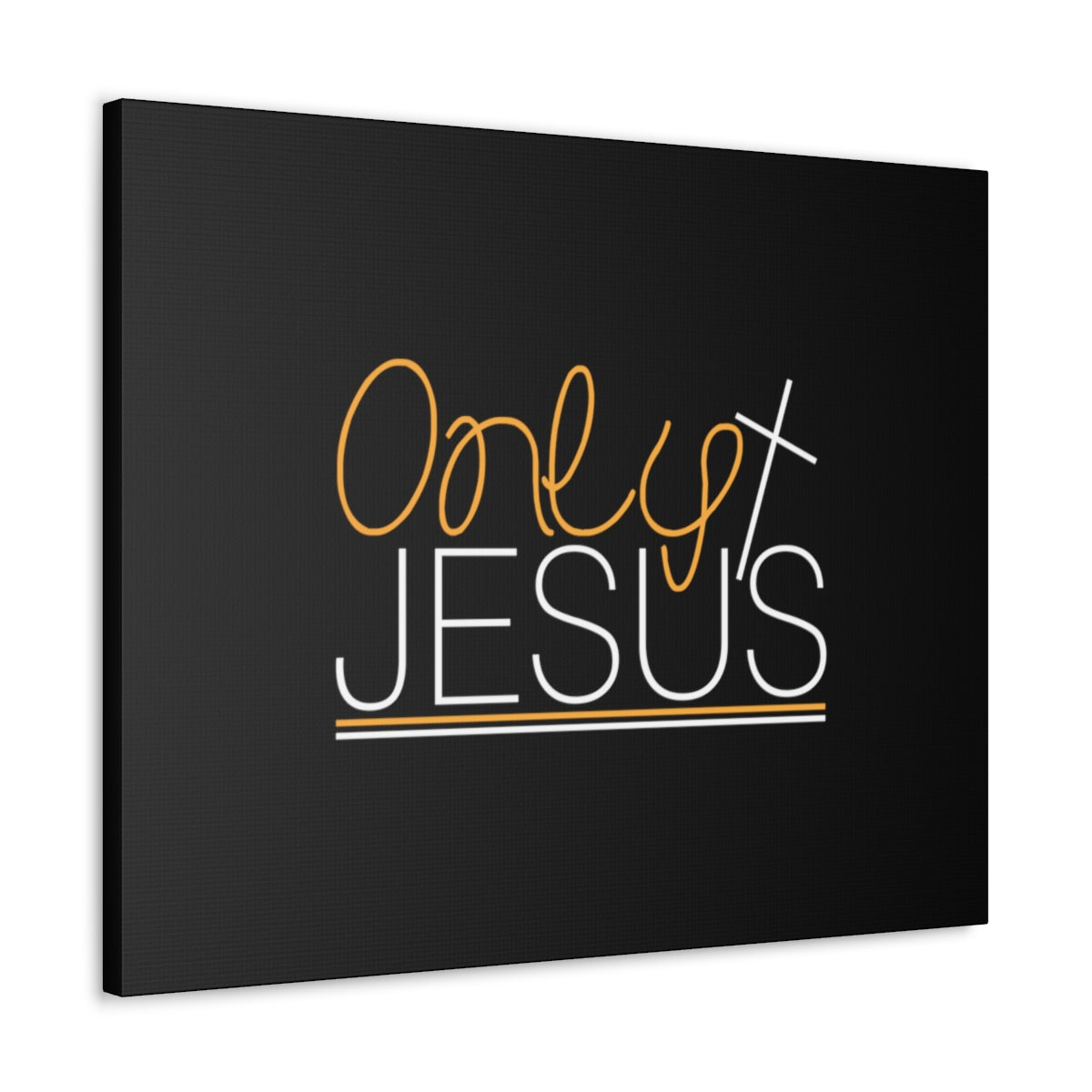 Scripture Walls Only Jesus John 1:1 Christian Wall Art Bible Verse Print Ready to Hang Unframed-Express Your Love Gifts