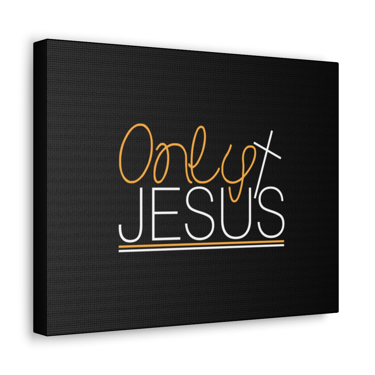 Scripture Walls Only Jesus John 1:1 Christian Wall Art Bible Verse Print Ready to Hang Unframed-Express Your Love Gifts