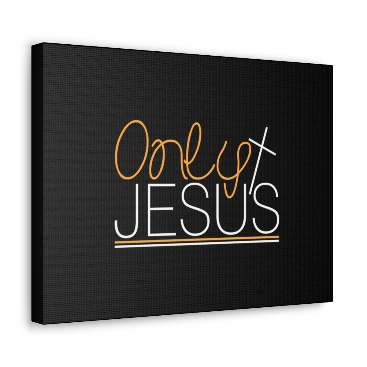 Scripture Walls Only Jesus John 1:1 Christian Wall Art Bible Verse Print Ready to Hang Unframed-Express Your Love Gifts