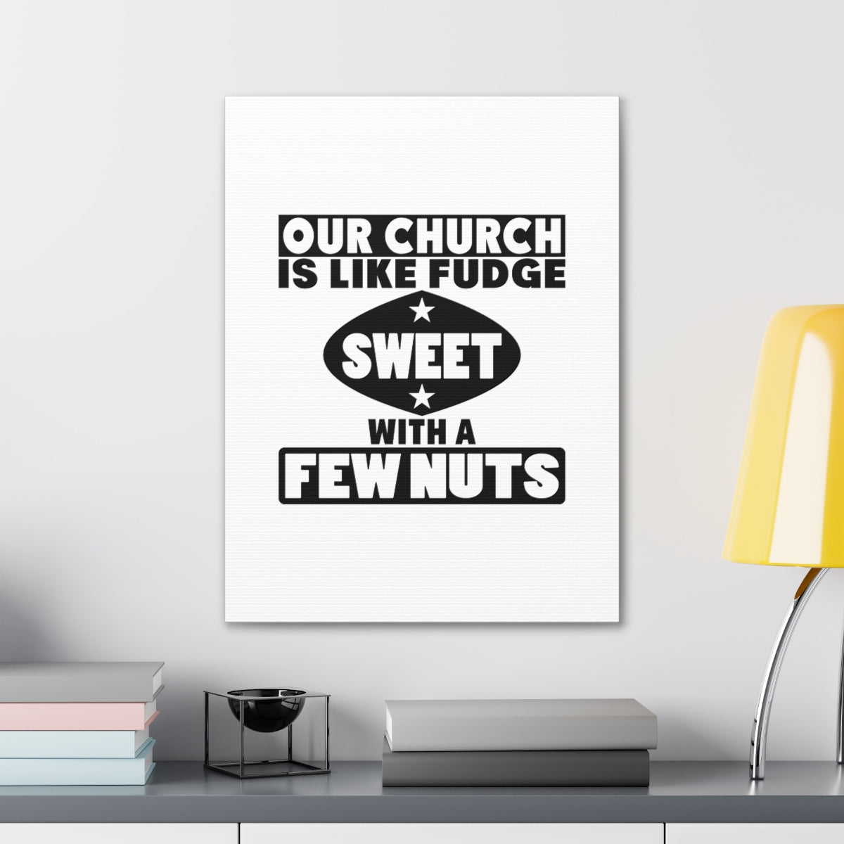 Scripture Walls Our Church 1 Peter 5:10 Christian Wall Art Bible Verse Print Ready to Hang Unframed-Express Your Love Gifts