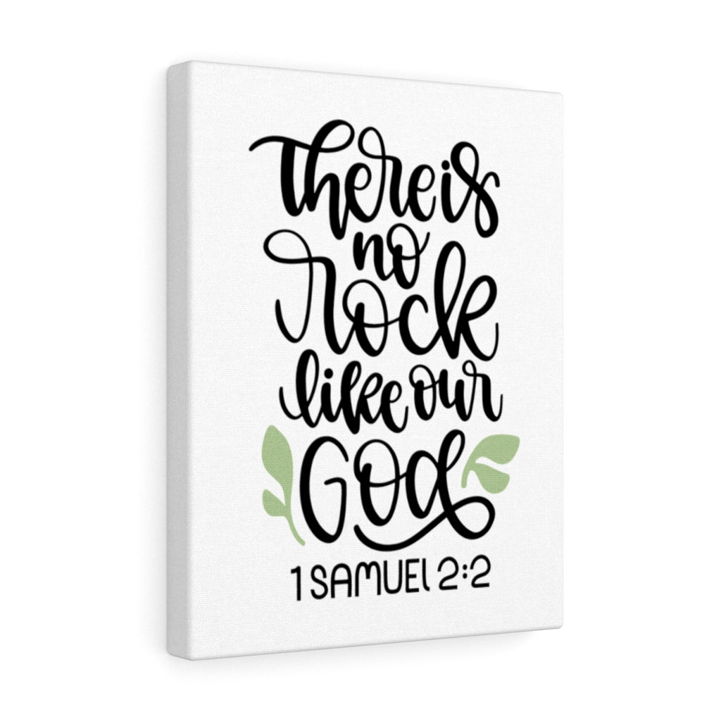 Scripture Walls Our God 1 Samuel 2:2 Bible Verse Canvas Christian Wall Art Ready to Hang Unframed-Express Your Love Gifts