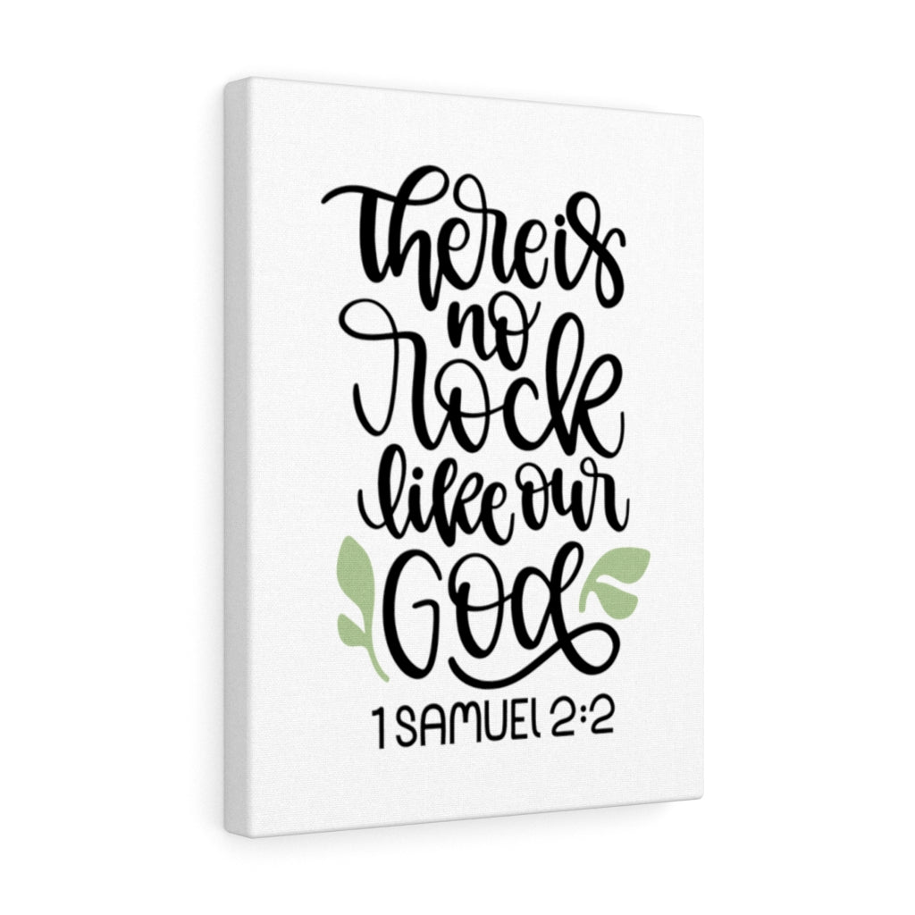 Scripture Walls Our God 1 Samuel 2:2 Bible Verse Canvas Christian Wall Art Ready to Hang Unframed-Express Your Love Gifts