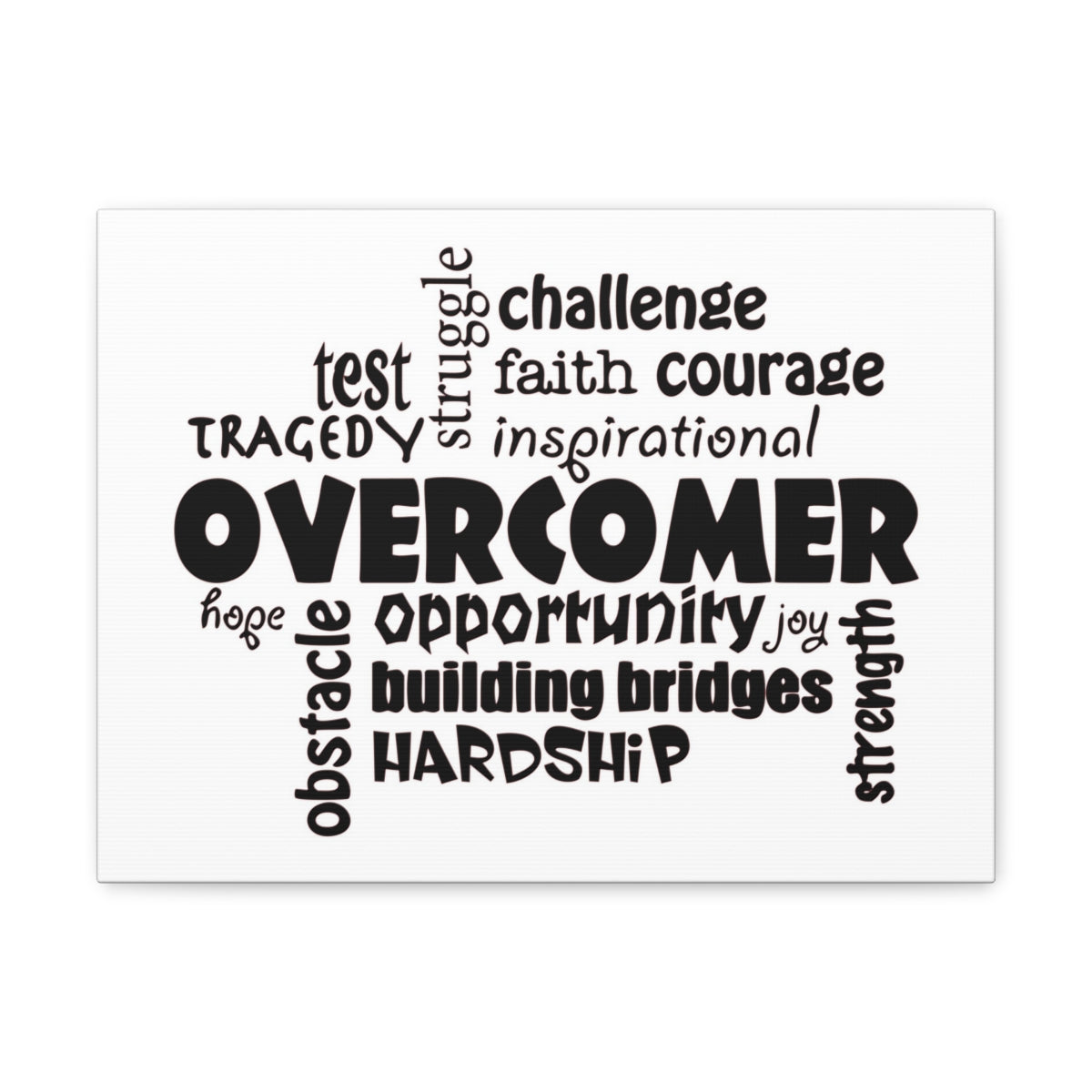 Scripture Walls Overcomer 1 Peter 4:12-13 Christian Wall Art Print Ready to Hang Unframed-Express Your Love Gifts