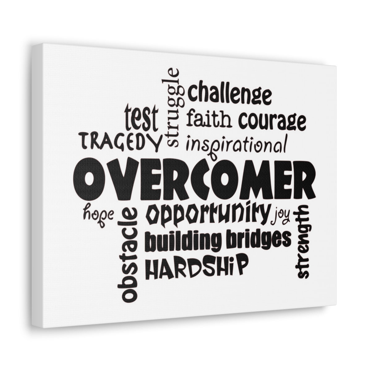 Scripture Walls Overcomer 1 Peter 4:12-13 Christian Wall Art Print Ready to Hang Unframed-Express Your Love Gifts