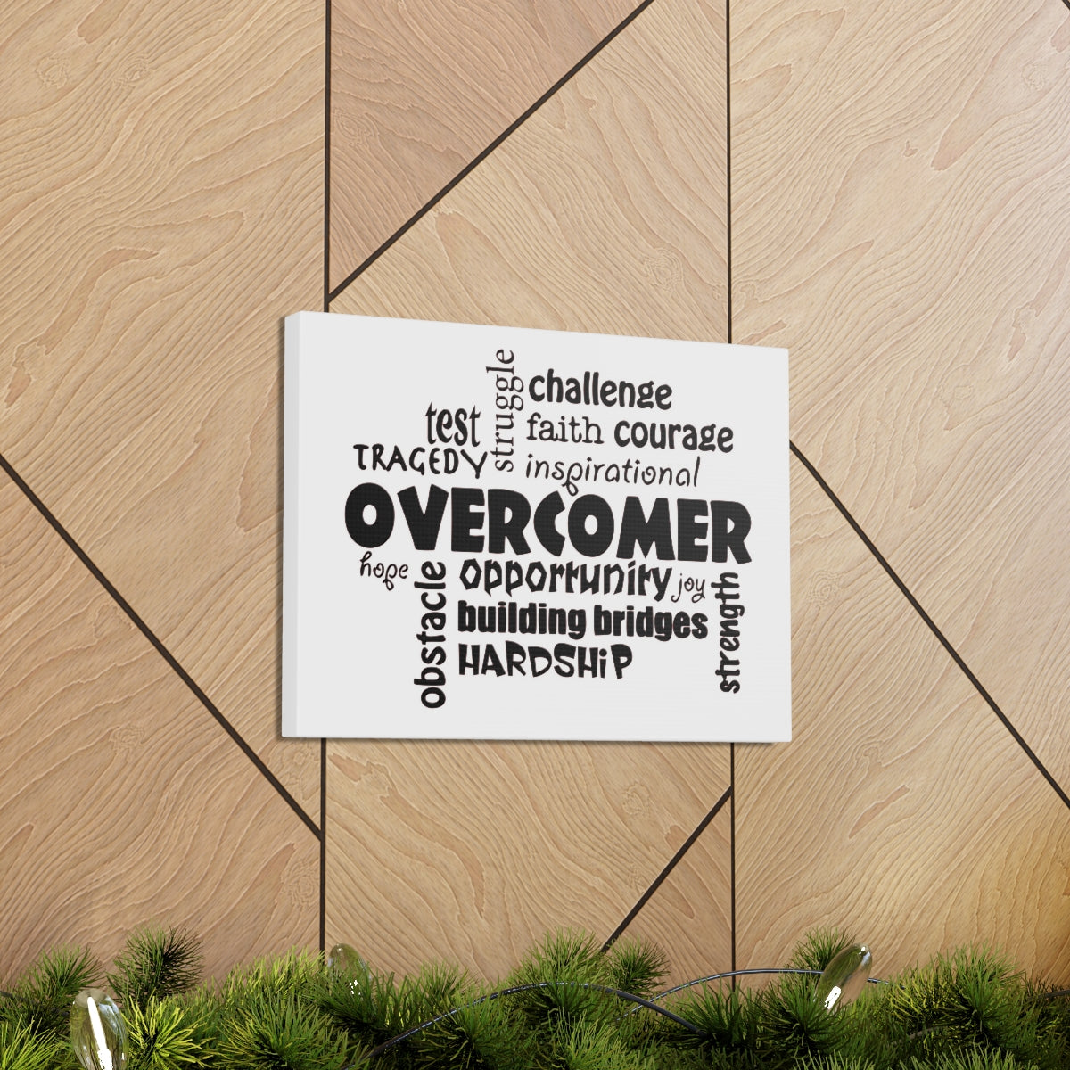 Scripture Walls Overcomer 1 Peter 4:12-13 Christian Wall Art Print Ready to Hang Unframed-Express Your Love Gifts
