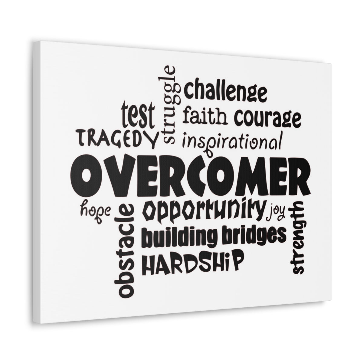 Scripture Walls Overcomer 1 Peter 4:12-13 Christian Wall Art Print Ready to Hang Unframed-Express Your Love Gifts