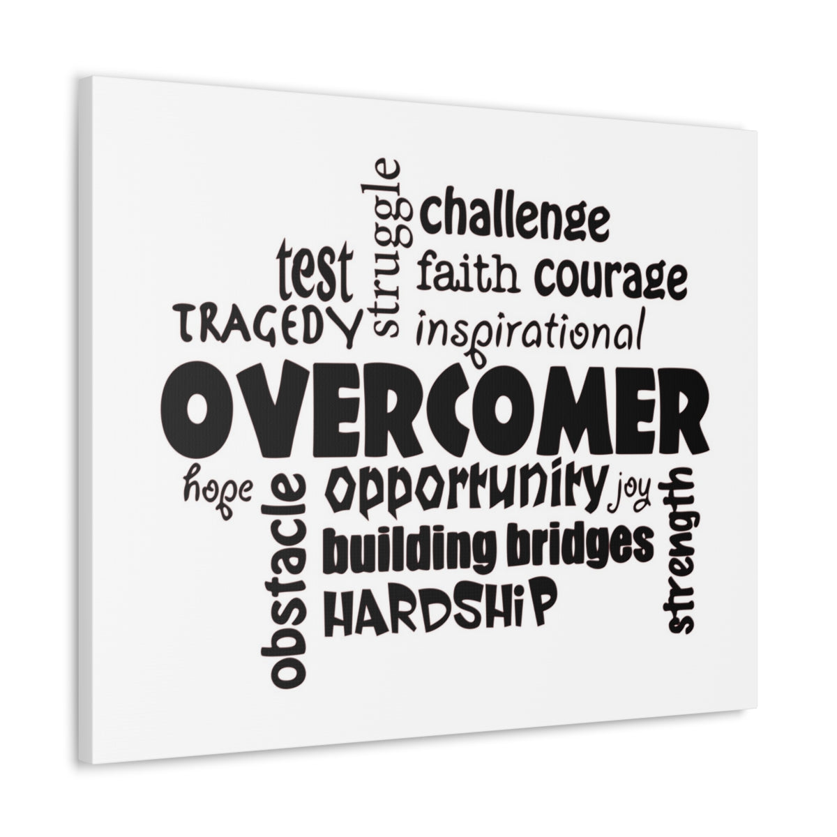 Scripture Walls Overcomer 1 Peter 4:12-13 Christian Wall Art Print Ready to Hang Unframed-Express Your Love Gifts