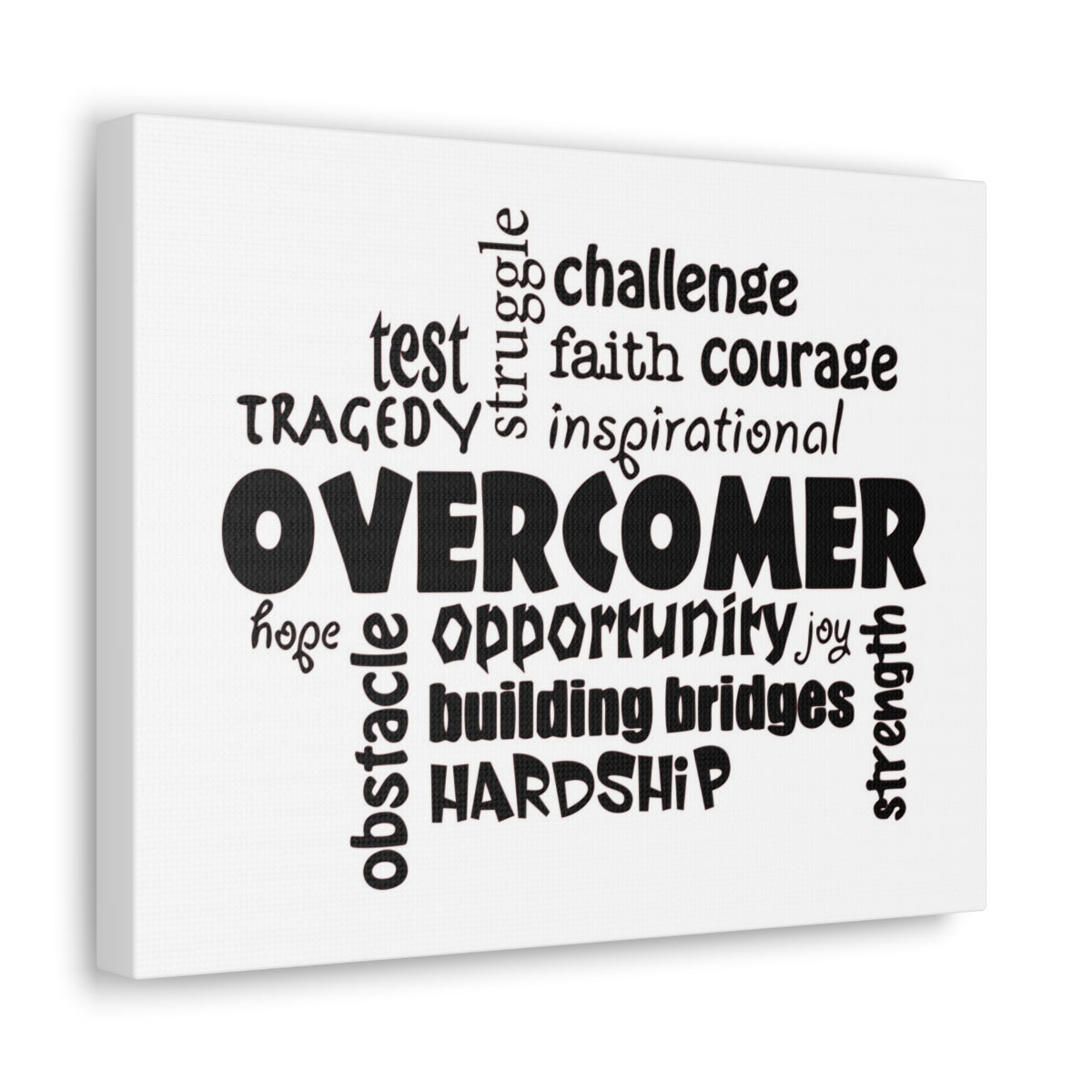Scripture Walls Overcomer 1 Peter 4:12-13 Christian Wall Art Print Ready to Hang Unframed-Express Your Love Gifts