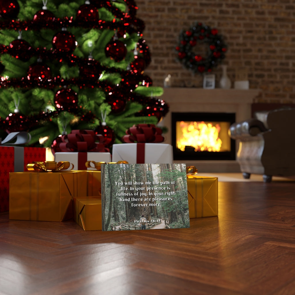 Scripture Walls Path Of Life Psalms 16:11 Bible Verse Canvas Christian Wall Art Ready to Hang Unframed-Express Your Love Gifts