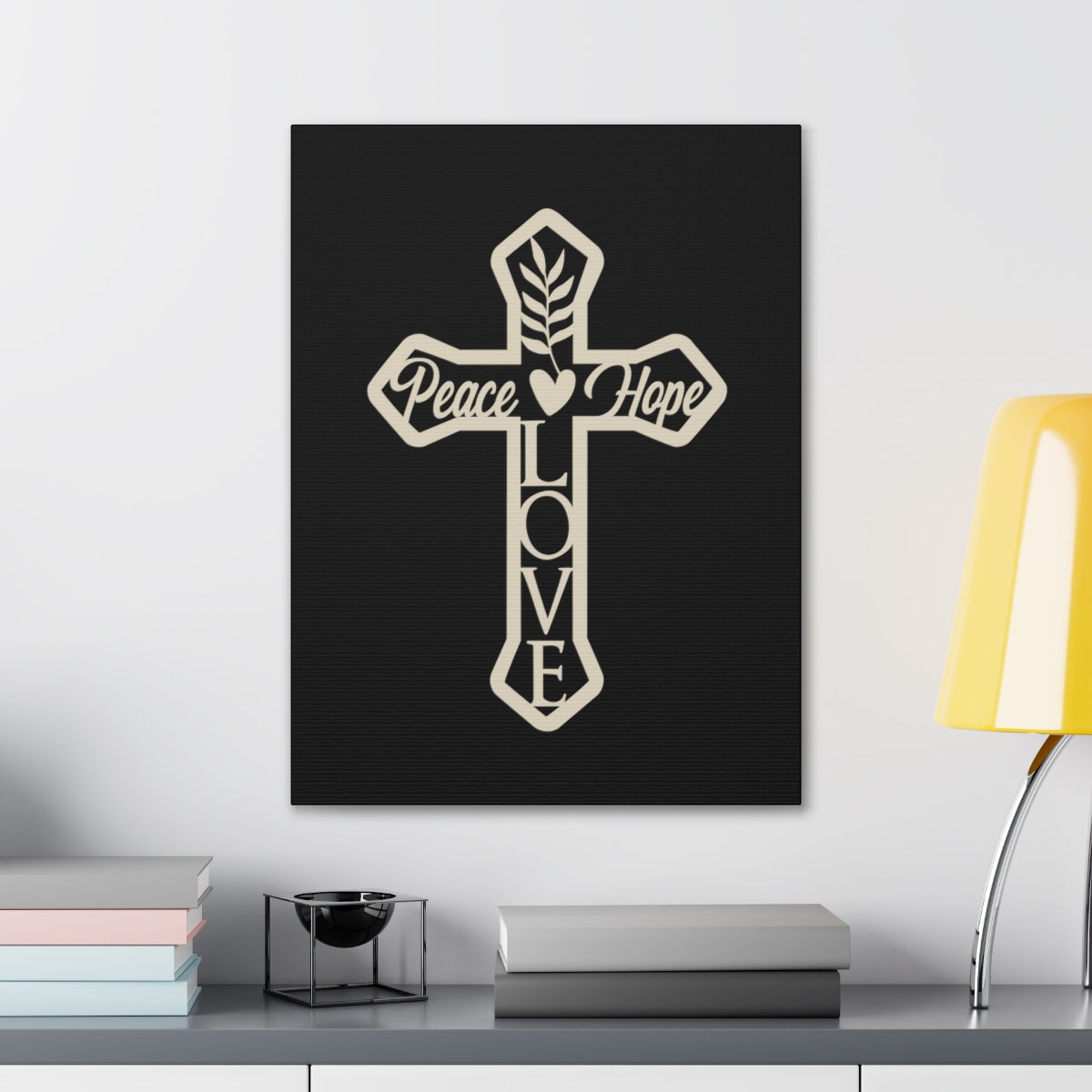 Scripture Walls Peace Love Hope Romans 15:13 Christian Wall Art Print Ready to Hang Unframed-Express Your Love Gifts