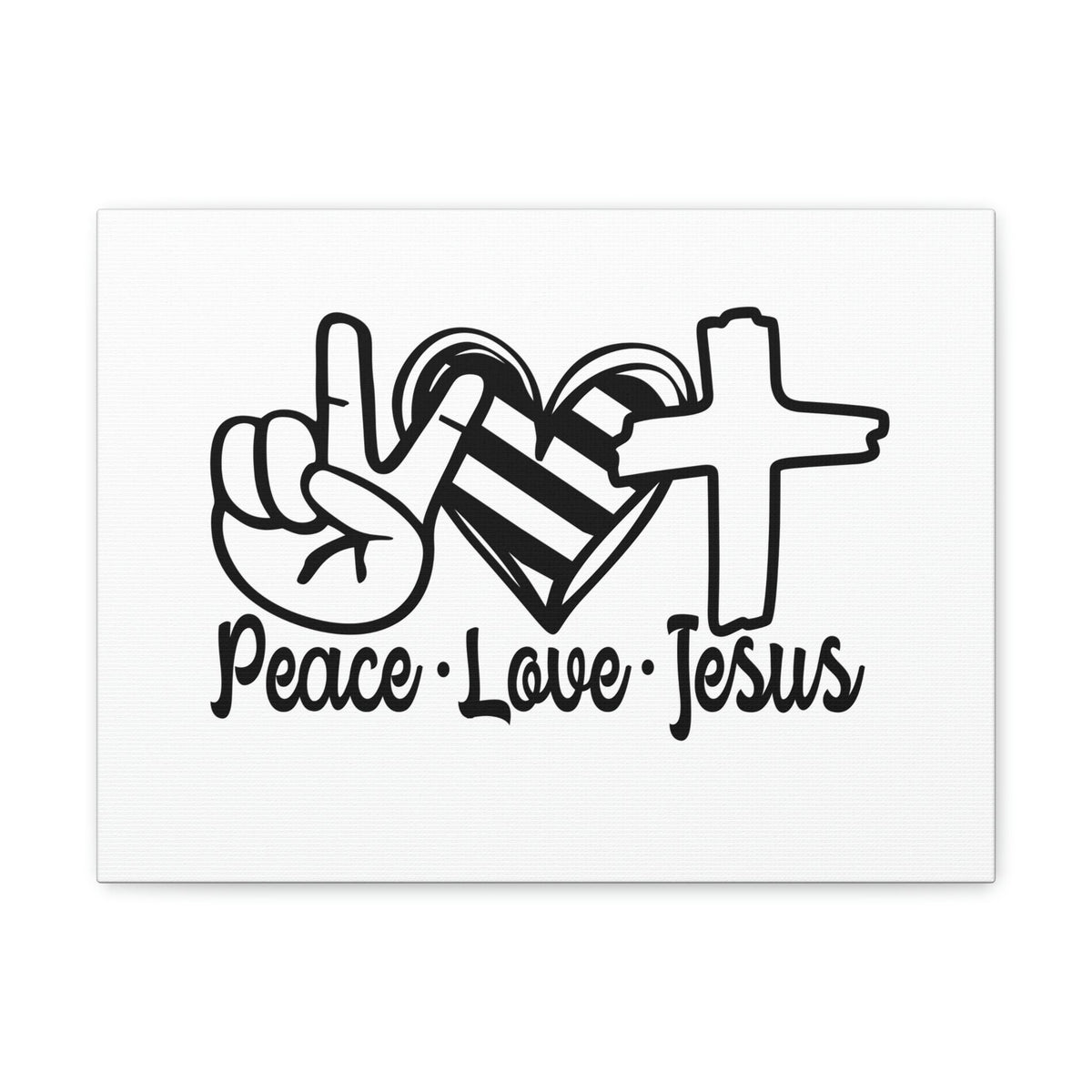 Scripture Walls Peace Love Jesus Galatians 5:22 Christian Wall Art Print Ready to Hang Unframed-Express Your Love Gifts