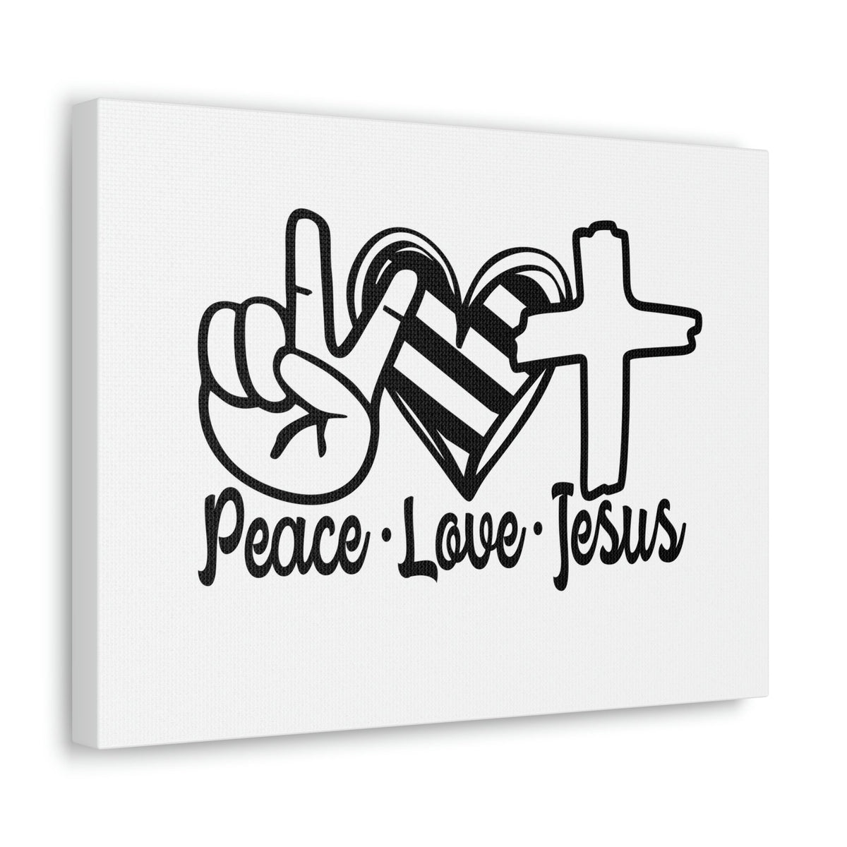 Scripture Walls Peace Love Jesus Galatians 5:22 Christian Wall Art Print Ready to Hang Unframed-Express Your Love Gifts