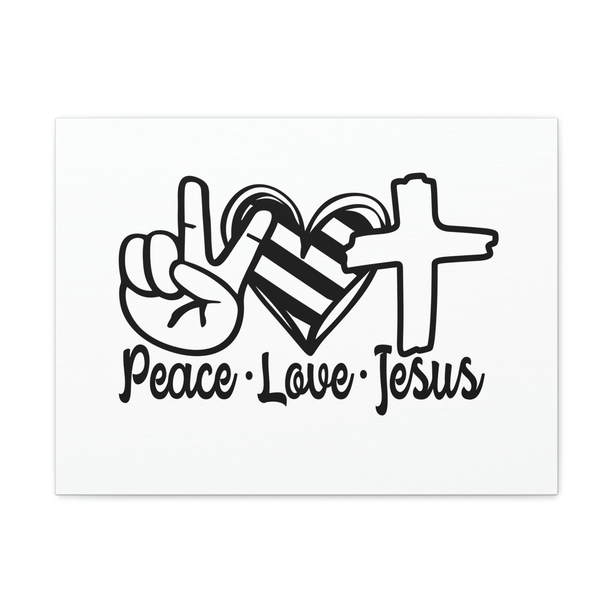 Scripture Walls Peace Love Jesus Galatians 5:22 Christian Wall Art Print Ready to Hang Unframed-Express Your Love Gifts