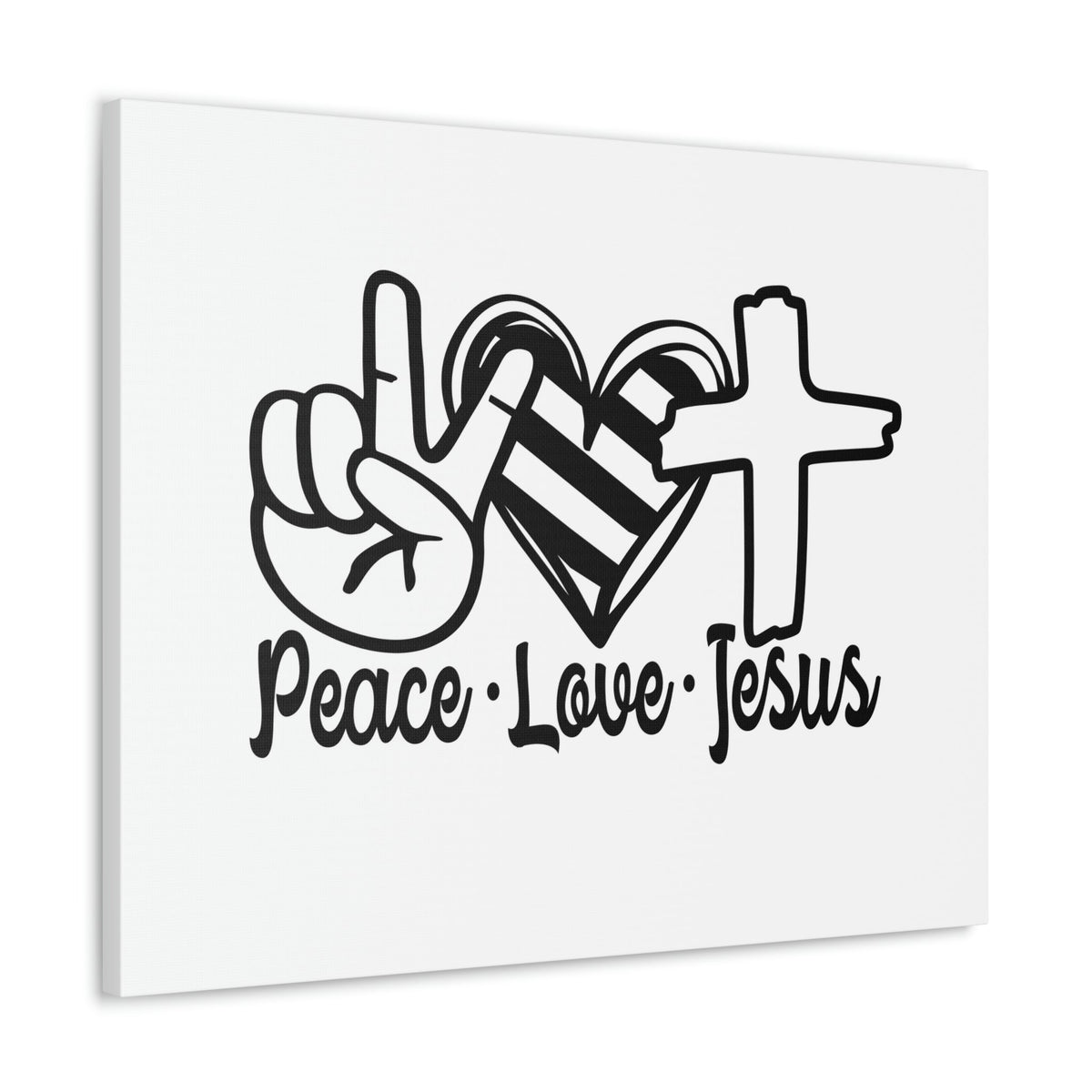 Scripture Walls Peace Love Jesus Galatians 5:22 Christian Wall Art Print Ready to Hang Unframed-Express Your Love Gifts