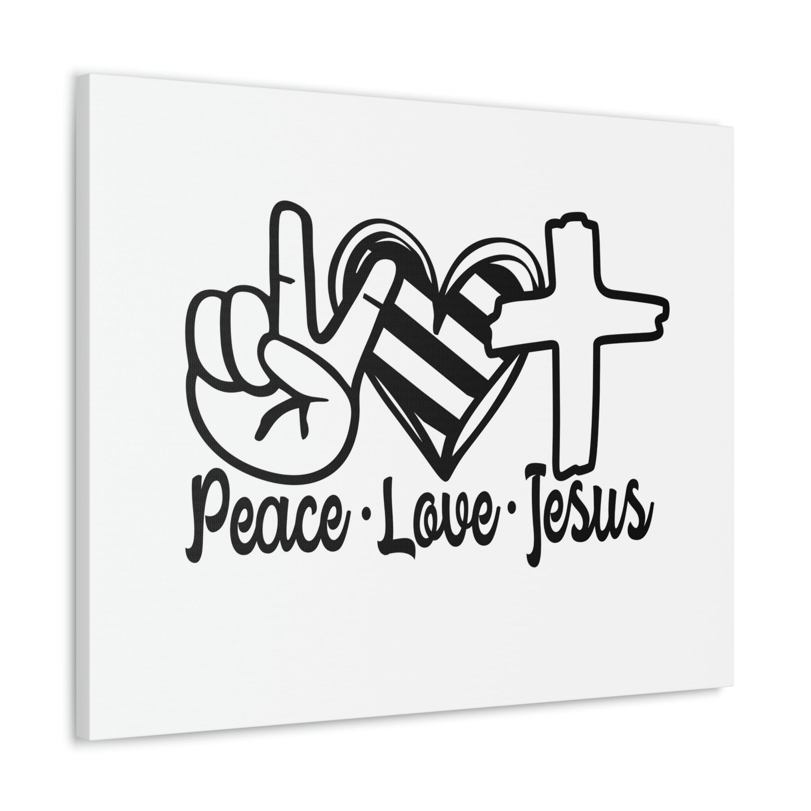 Scripture Walls Peace Love Jesus Galatians 5:22 Christian Wall Art Print Ready to Hang Unframed-Express Your Love Gifts