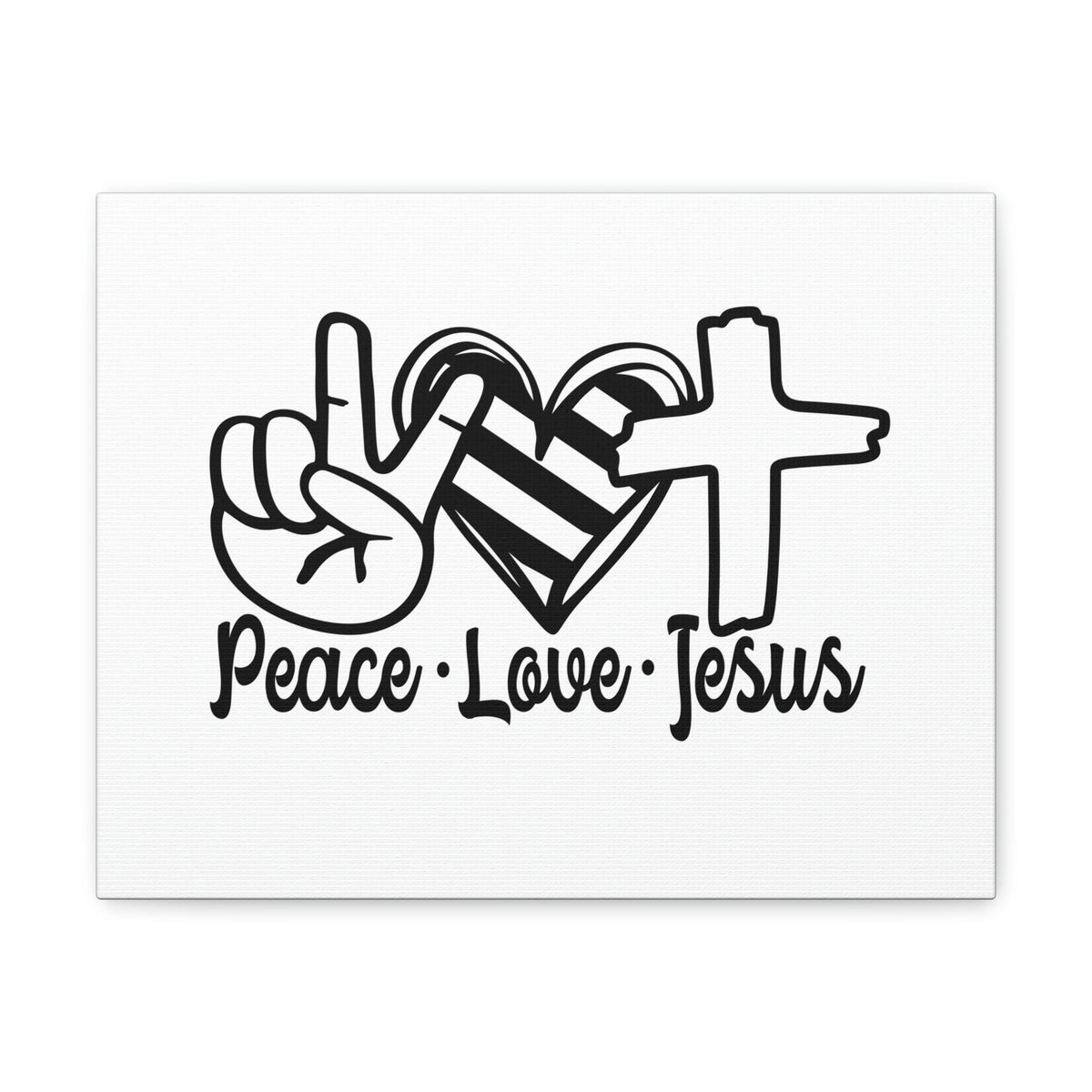 Scripture Walls Peace Love Jesus Galatians 5:22 Christian Wall Art Print Ready to Hang Unframed-Express Your Love Gifts