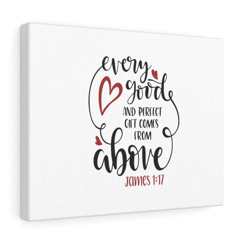 Scripture Walls James 1:17 Bible Verse Canvas Christian Wall Art Ready to Hang Unframed-Express Your Love Gifts