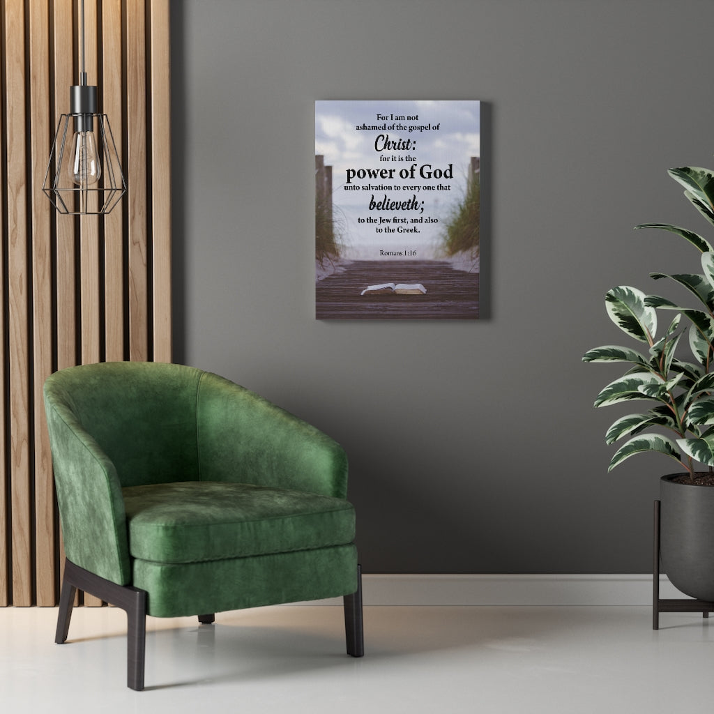 Scripture Walls Power of God Romans 1:16 Christian Home Decor Bible Art Unframed-Express Your Love Gifts
