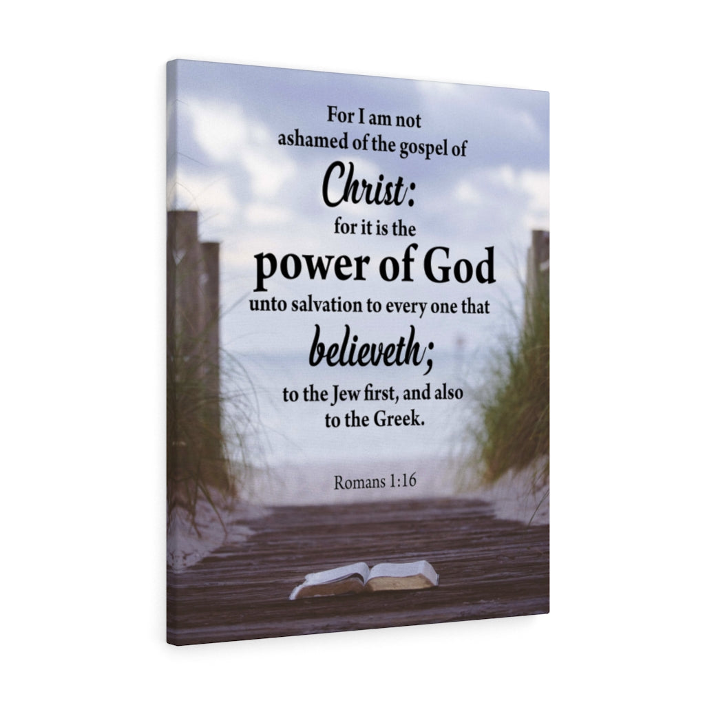 Scripture Walls Power of God Romans 1:16 Christian Home Decor Bible Art Unframed-Express Your Love Gifts