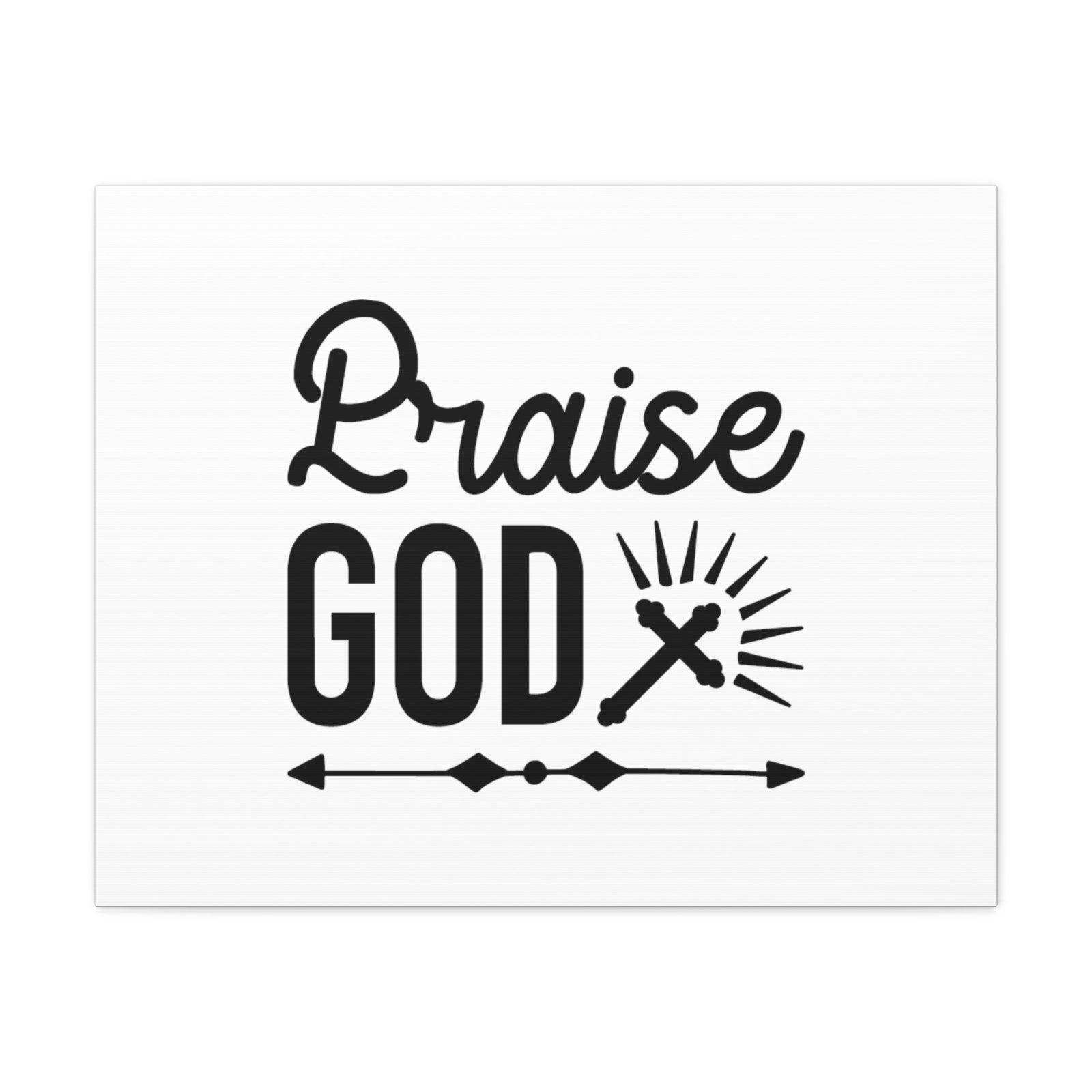 Scripture Walls Praise God Hebrews 13:15 Christian Wall Art Bible Verse Print Ready to Hang Unframed-Express Your Love Gifts