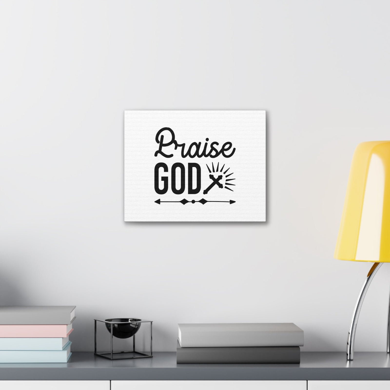 Scripture Walls Praise God Hebrews 13:15 Christian Wall Art Bible Verse Print Ready to Hang Unframed-Express Your Love Gifts