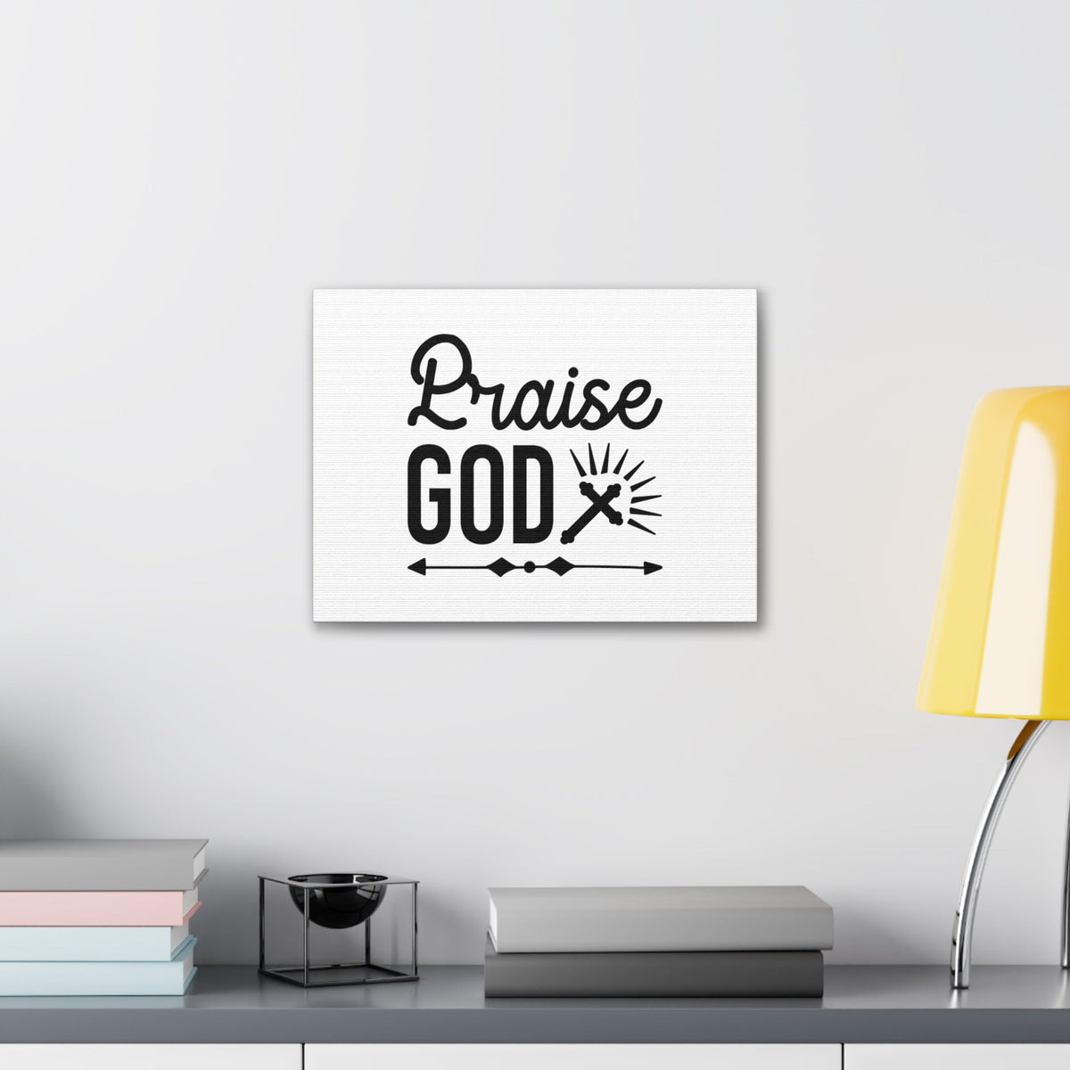 Scripture Walls Praise God Hebrews 13:15 Christian Wall Art Bible Verse Print Ready to Hang Unframed-Express Your Love Gifts