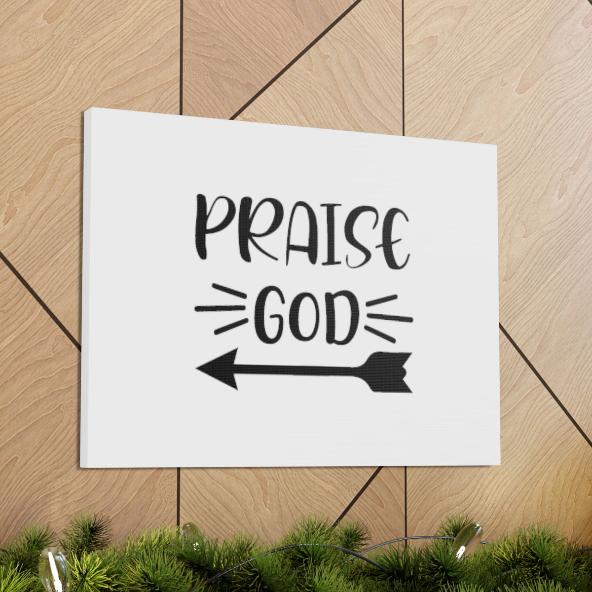 Scripture Walls Praise God Psalm 28:7 Christian Wall Art Bible Verse Print Ready to Hang Unframed-Express Your Love Gifts