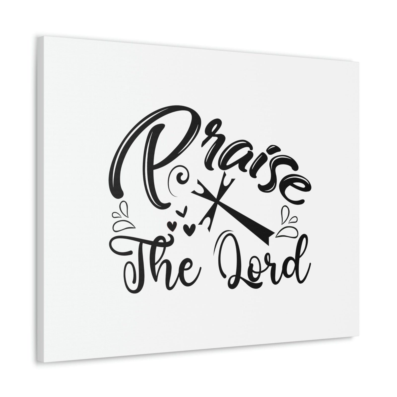 Scripture Walls Praise The Lord Psalm 150:6 Cross Christian Wall Art Bible Verse Print Ready to Hang Unframed-Express Your Love Gifts