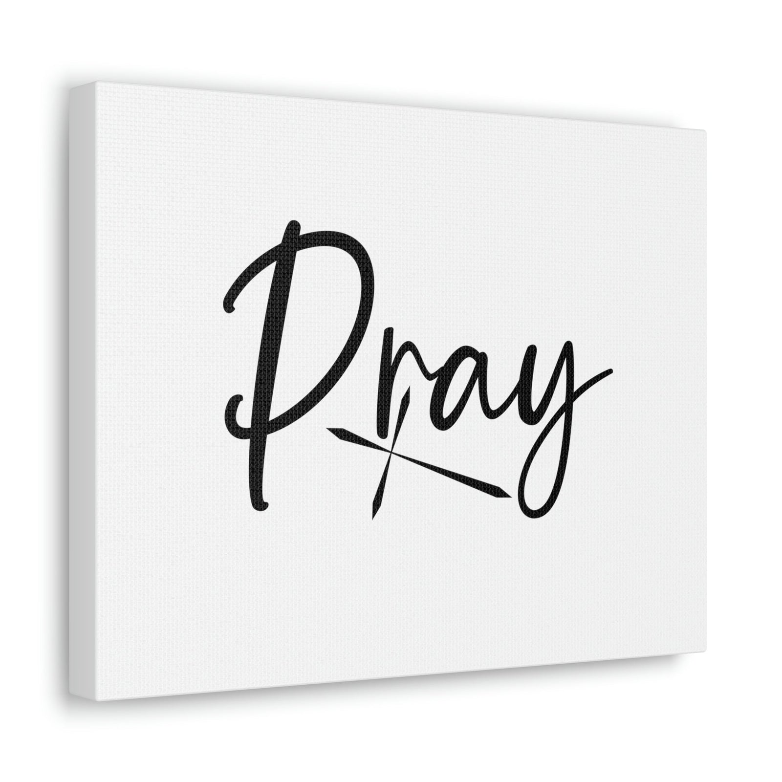 Scripture Walls Pray 1 Thessalonians 5:17 Sharp Cross Christian Wall Art Bible Verse Print Ready to Hang Unframed-Express Your Love Gifts