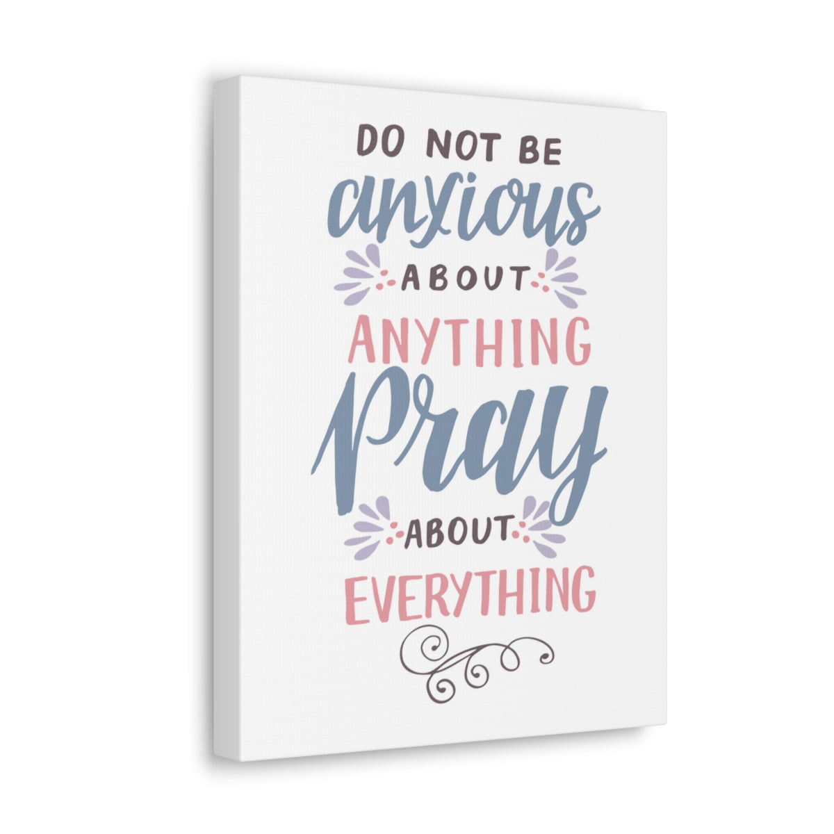 Scripture Walls Pray About Everything Job 22:27 Christian Wall Art Bible Verse Print Ready to Hang Unframed-Express Your Love Gifts