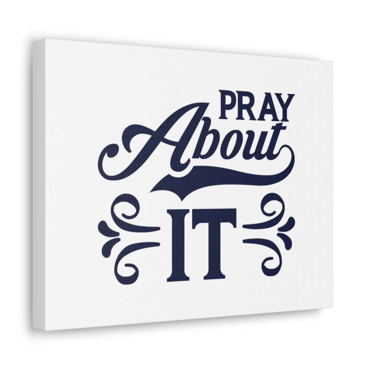 Scripture Walls Pray About It Wind 1 John 5:14 Christian Wall Art Bible Verse Print Ready to Hang Unframed-Express Your Love Gifts