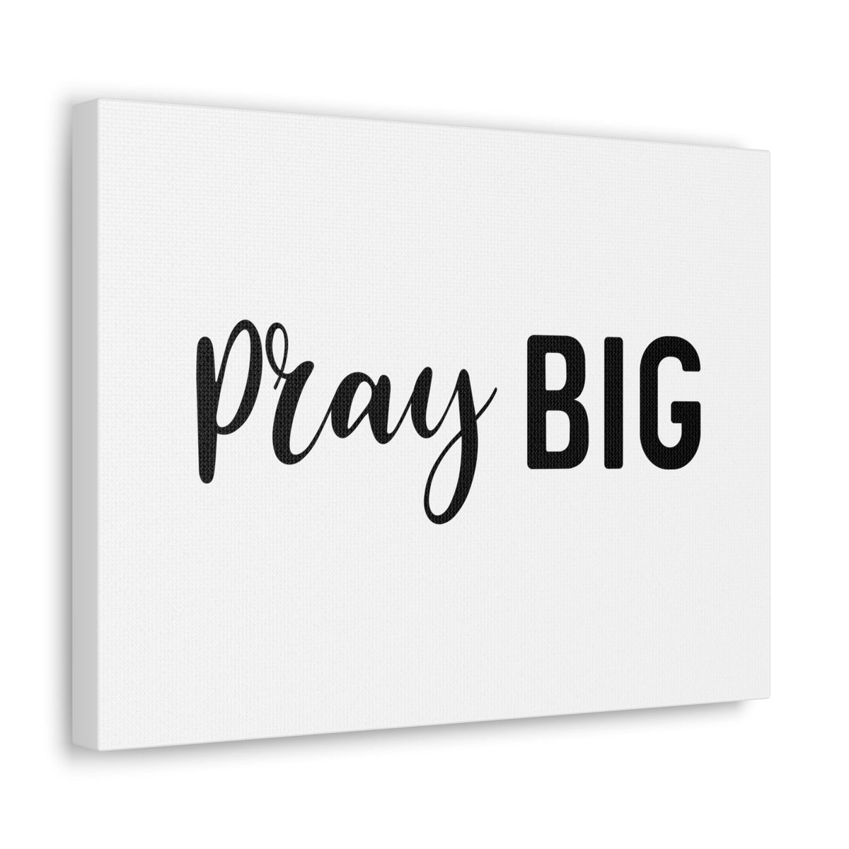 Scripture Walls Pray Big 1 Thessalonians 5:17 Bold Christian Wall Art Bible Verse Print Ready to Hang Unframed-Express Your Love Gifts
