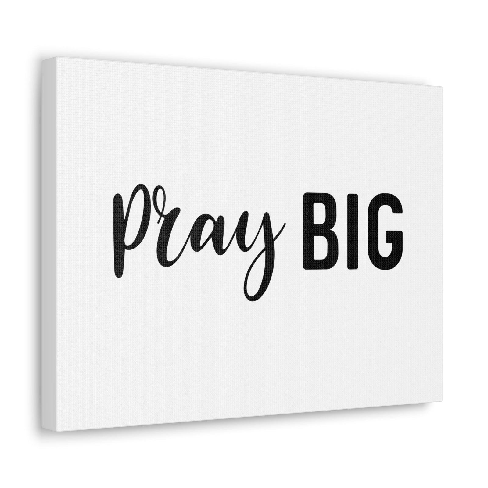 Scripture Walls Pray Big 1 Thessalonians 5:17 Bold Christian Wall Art Bible Verse Print Ready to Hang Unframed-Express Your Love Gifts