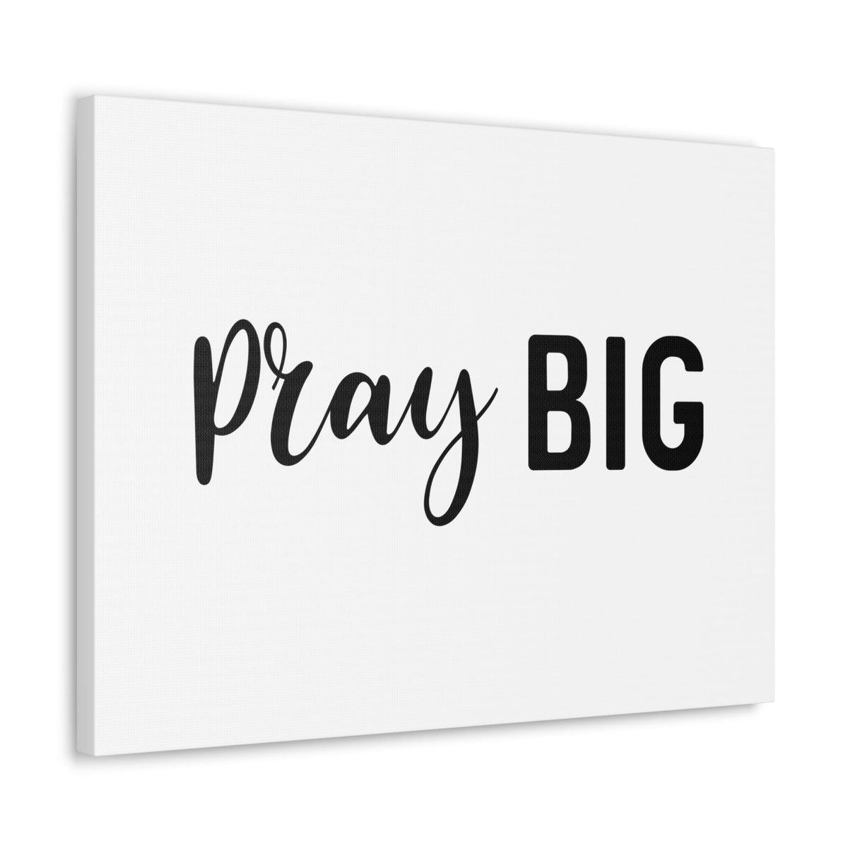 Scripture Walls Pray Big 1 Thessalonians 5:17 Bold Christian Wall Art Bible Verse Print Ready to Hang Unframed-Express Your Love Gifts
