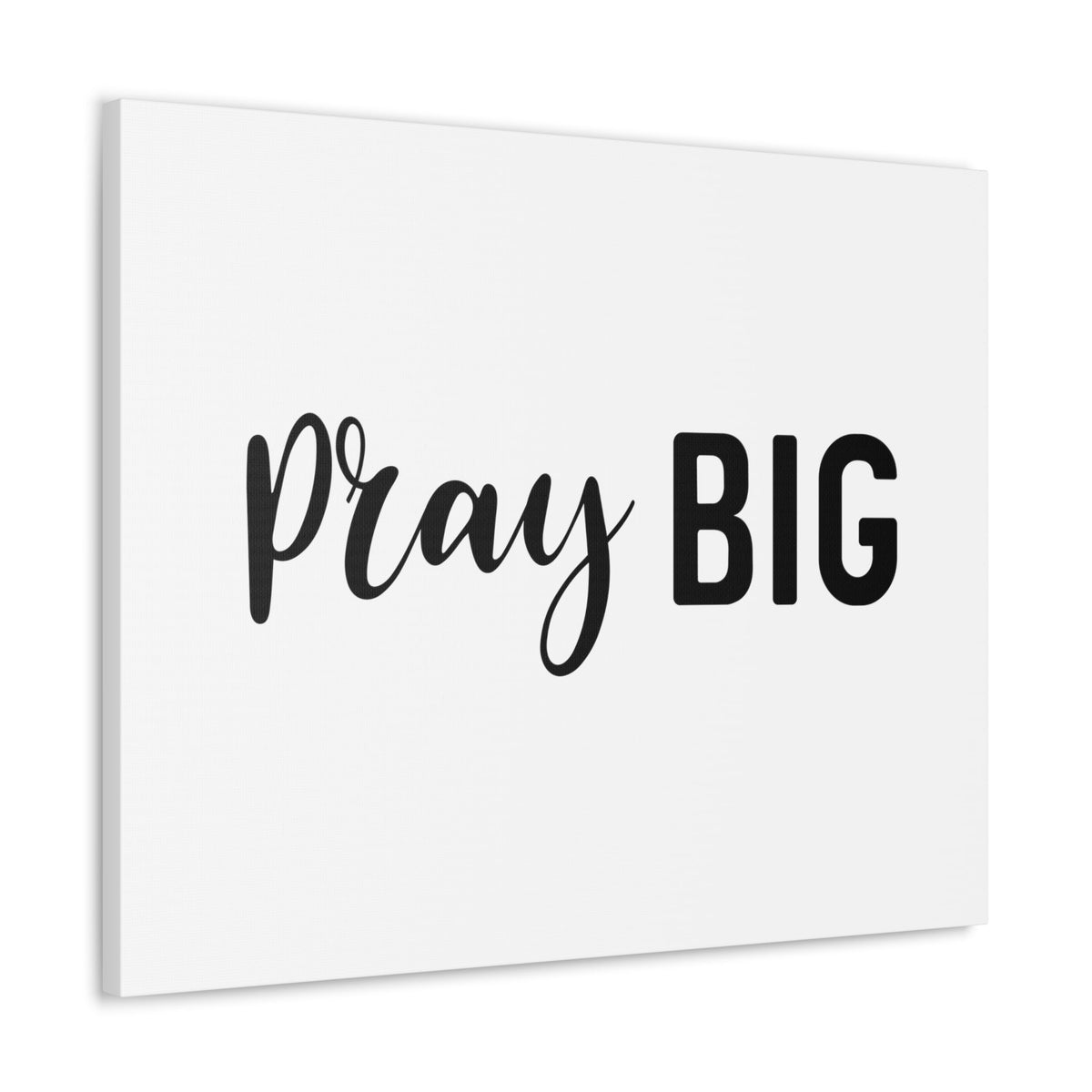 Scripture Walls Pray Big 1 Thessalonians 5:17 Bold Christian Wall Art Bible Verse Print Ready to Hang Unframed-Express Your Love Gifts