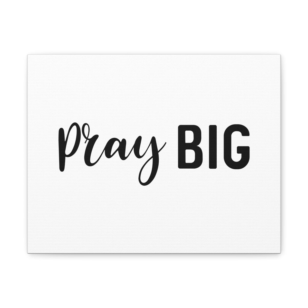 Scripture Walls Pray Big 1 Thessalonians 5:17 Bold Christian Wall Art Bible Verse Print Ready to Hang Unframed-Express Your Love Gifts