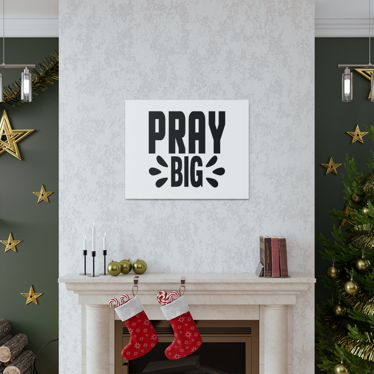 Scripture Walls Pray Big Mark 11:24 Christian Wall Art Bible Verse Print Ready to Hang Unframed-Express Your Love Gifts