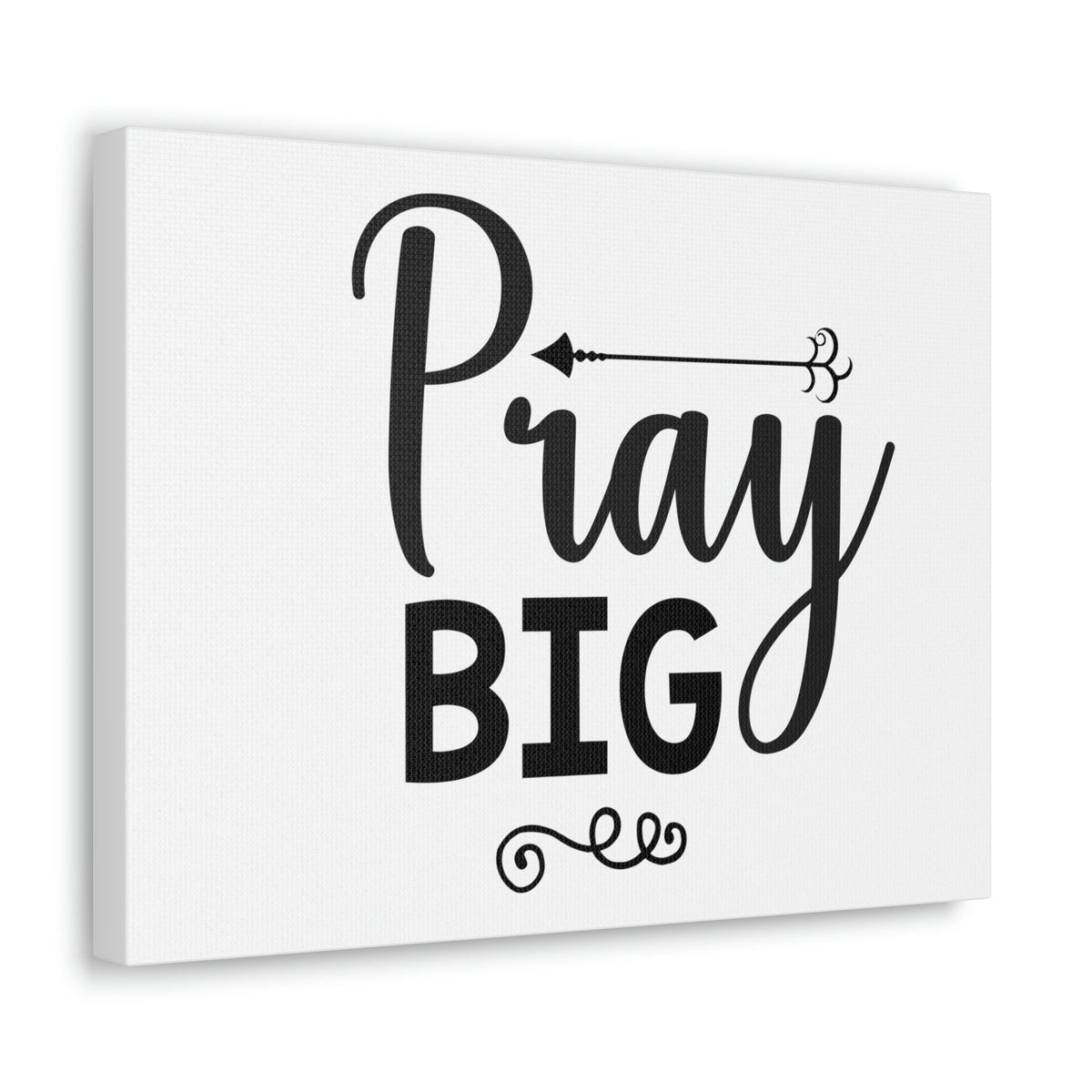 Scripture Walls Pray Big Matthew 7:7 Christian Wall Art Print Ready to Hang Unframed-Express Your Love Gifts