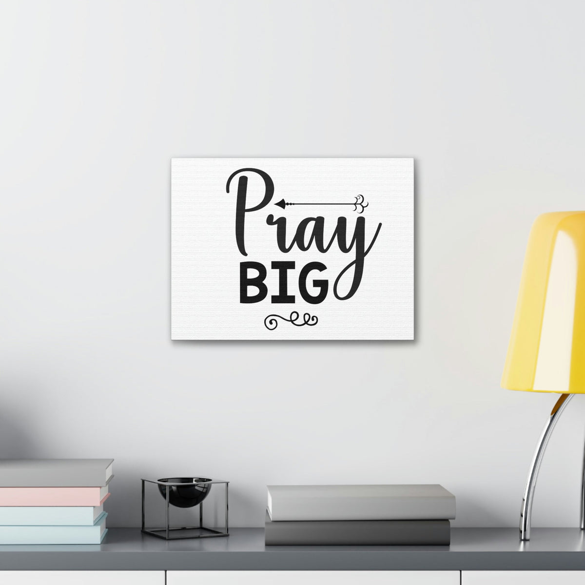 Scripture Walls Pray Big Matthew 7:7 Christian Wall Art Print Ready to Hang Unframed-Express Your Love Gifts