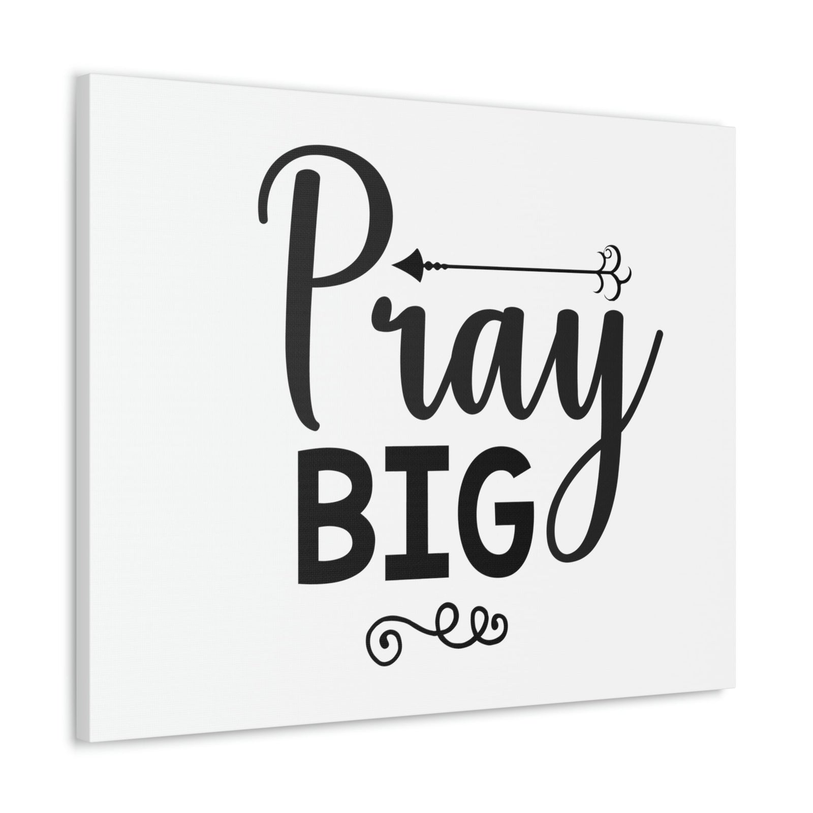 Scripture Walls Pray Big Matthew 7:7 Christian Wall Art Print Ready to Hang Unframed-Express Your Love Gifts