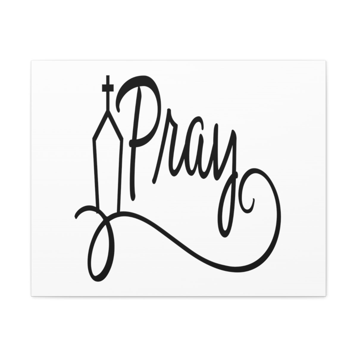 Scripture Walls Pray Church 1 Thessalonians 5:16-18 Christian Wall Art Print Ready to Hang Unframed-Express Your Love Gifts