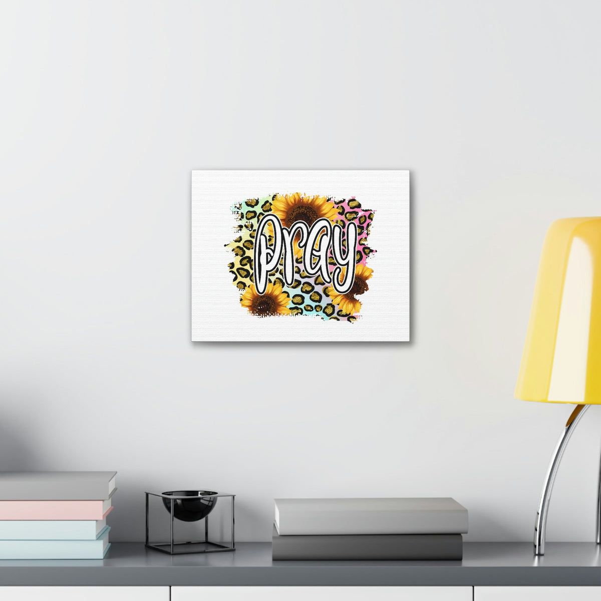 Scripture Walls Pray Colossians 4:2 Sunflower Leopard Christian Wall Art Bible Verse Print Ready to Hang Unframed-Express Your Love Gifts