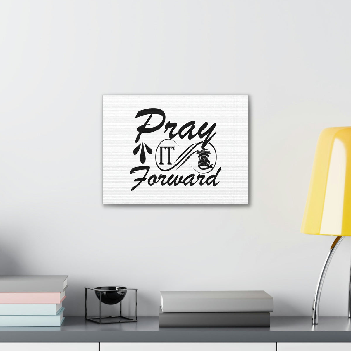 Scripture Walls Pray It Forward 1 Thessalonians 5:17 Infinity Christian Wall Art Bible Verse Print Ready to Hang Unframed-Express Your Love Gifts