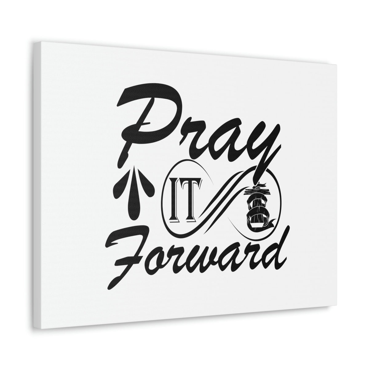 Scripture Walls Pray It Forward 1 Thessalonians 5:17 Infinity Christian Wall Art Bible Verse Print Ready to Hang Unframed-Express Your Love Gifts